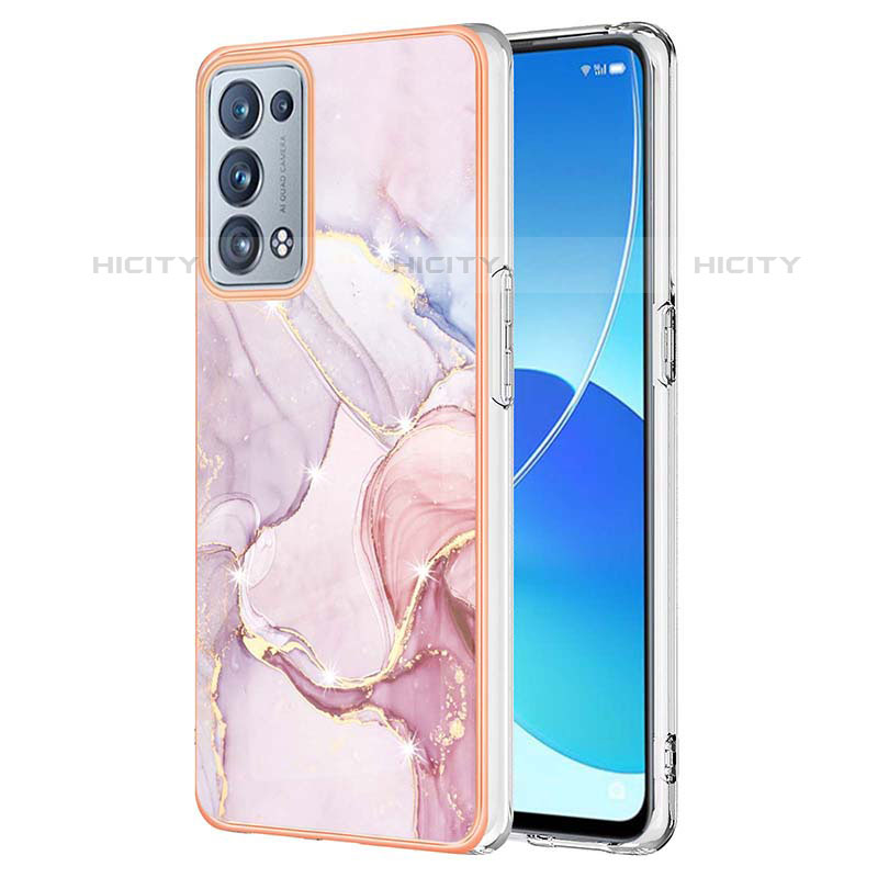 Funda Silicona Gel Goma Patron de Moda Carcasa Y05B para Oppo Reno6 Pro 5G