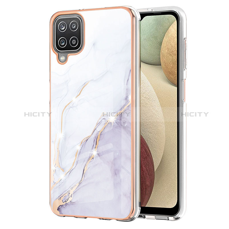 Funda Silicona Gel Goma Patron de Moda Carcasa Y05B para Samsung Galaxy A12