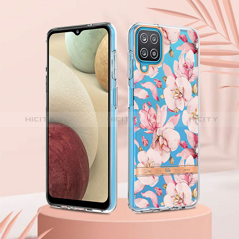 Funda Silicona Gel Goma Patron de Moda Carcasa Y06B para Samsung Galaxy A12