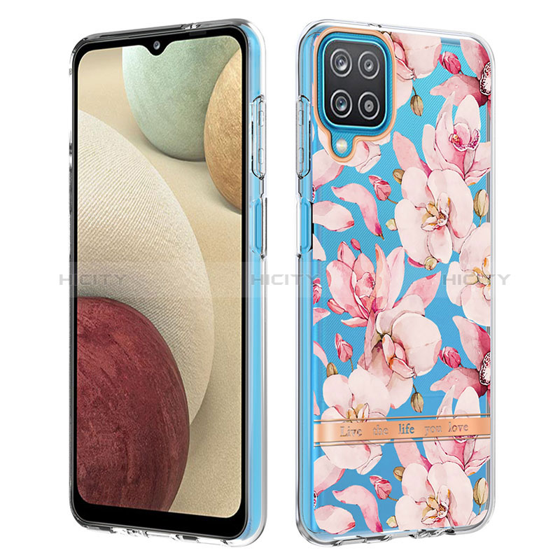 Funda Silicona Gel Goma Patron de Moda Carcasa Y06B para Samsung Galaxy A12