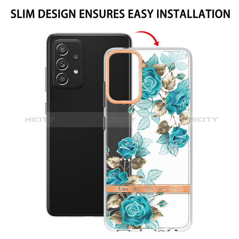 Funda Silicona Gel Goma Patron de Moda Carcasa Y06B para Samsung Galaxy A52s 5G