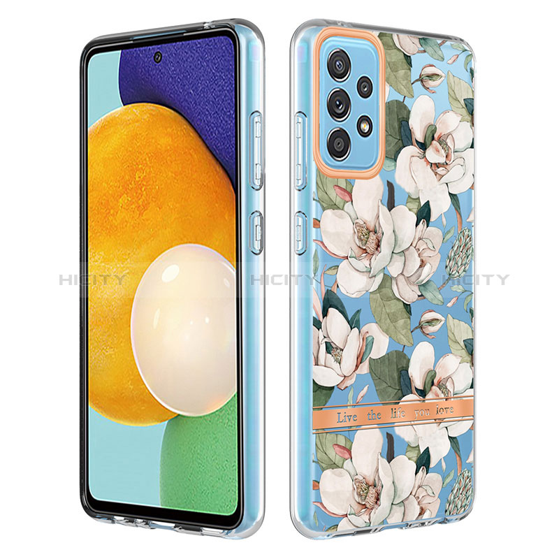 Funda Silicona Gel Goma Patron de Moda Carcasa Y06B para Samsung Galaxy A52s 5G