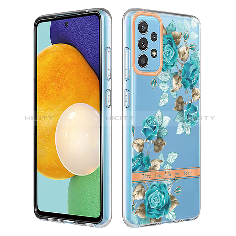 Funda Silicona Gel Goma Patron de Moda Carcasa Y06B para Samsung Galaxy A52s 5G