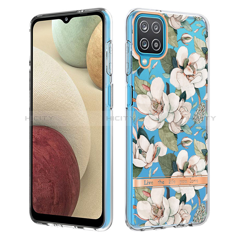 Funda Silicona Gel Goma Patron de Moda Carcasa Y06B para Samsung Galaxy F12