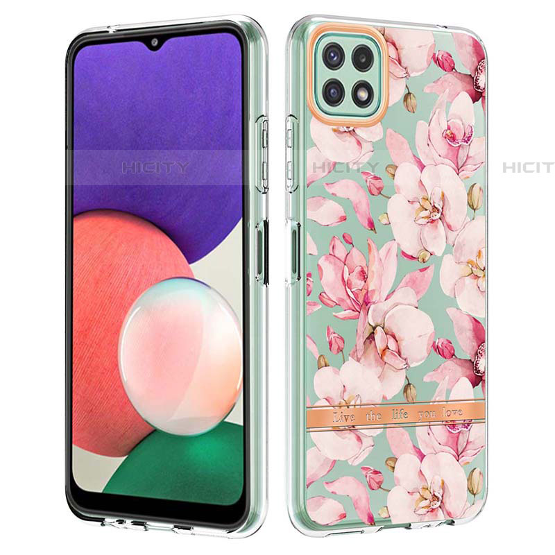 Funda Silicona Gel Goma Patron de Moda Carcasa Y06B para Samsung Galaxy F42 5G