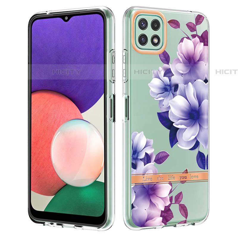 Funda Silicona Gel Goma Patron de Moda Carcasa Y06B para Samsung Galaxy F42 5G