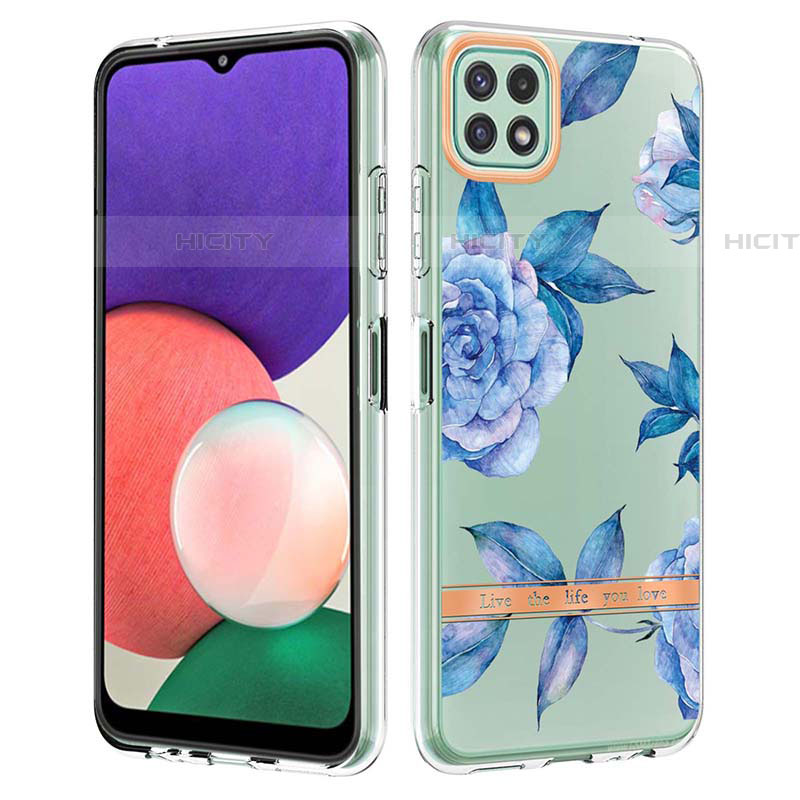 Funda Silicona Gel Goma Patron de Moda Carcasa Y06B para Samsung Galaxy F42 5G