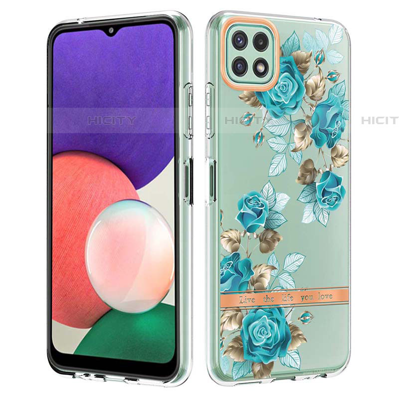 Funda Silicona Gel Goma Patron de Moda Carcasa Y06B para Samsung Galaxy F42 5G