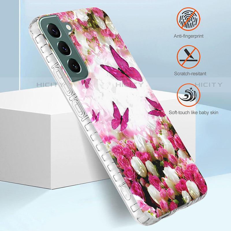 Funda Silicona Gel Goma Patron de Moda Carcasa Y07B para Samsung Galaxy S21 5G