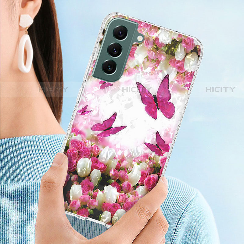 Funda Silicona Gel Goma Patron de Moda Carcasa Y07B para Samsung Galaxy S21 Plus 5G