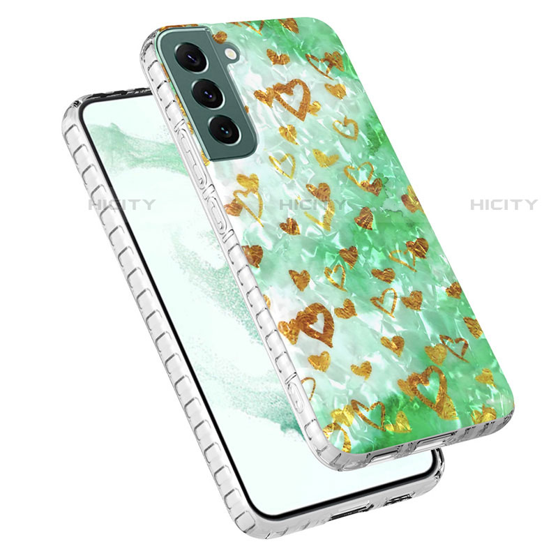 Funda Silicona Gel Goma Patron de Moda Carcasa Y07B para Samsung Galaxy S21 Plus 5G