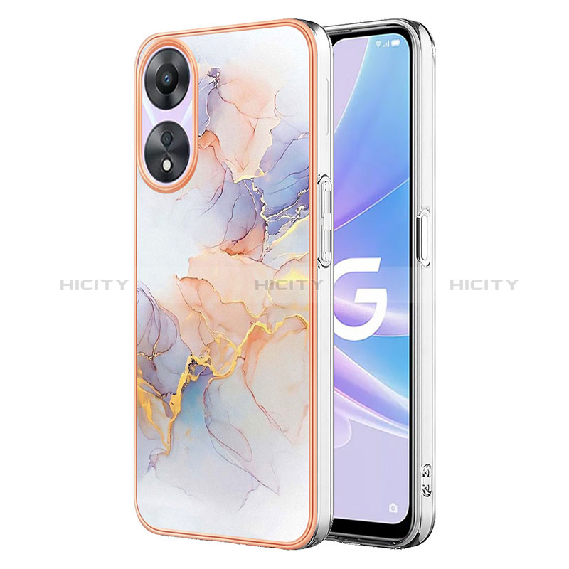 Funda Silicona Gel Goma Patron de Moda Carcasa YB3 para Oppo A78 5G