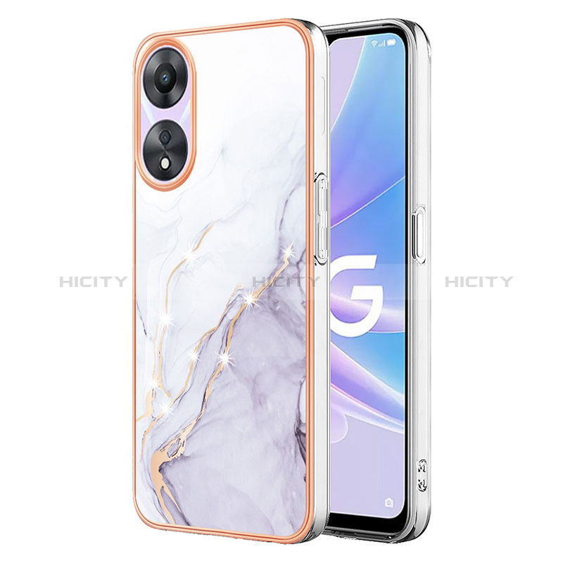 Funda Silicona Gel Goma Patron de Moda Carcasa YB5 para Oppo A78 5G