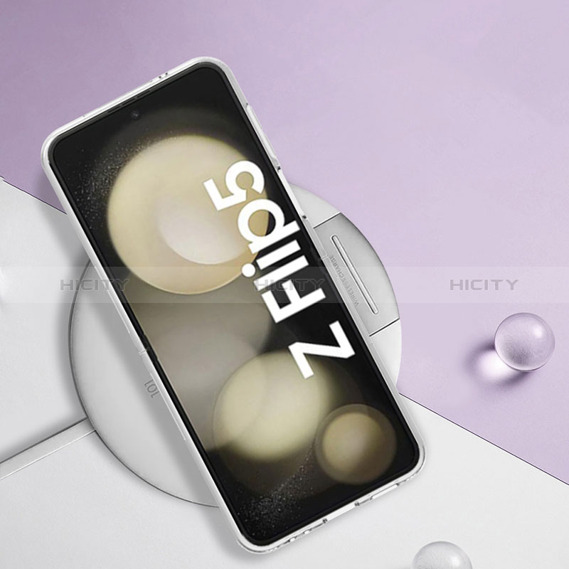 Funda Silicona Gel Goma Patron de Moda Carcasa YB7 para Samsung Galaxy Z Flip5 5G