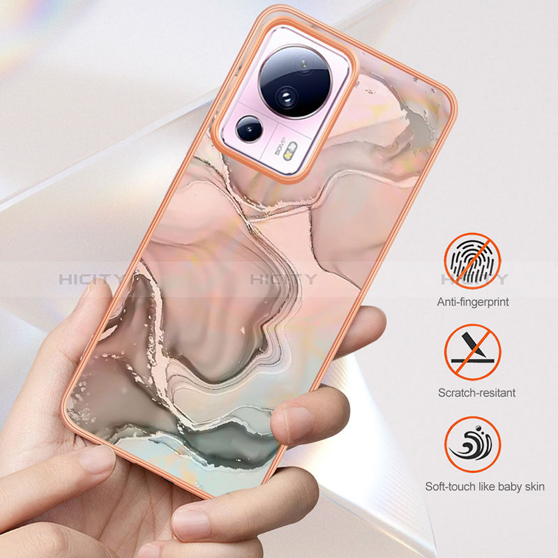 Funda Silicona Gel Goma Patron de Moda Carcasa YB7 para Xiaomi Mi 13 Lite 5G