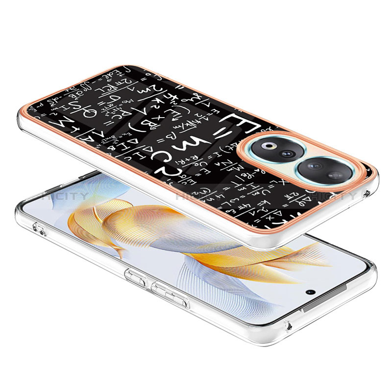 Funda Silicona Gel Goma Patron de Moda Carcasa YB8 para Huawei Honor 90 5G Multicolor
