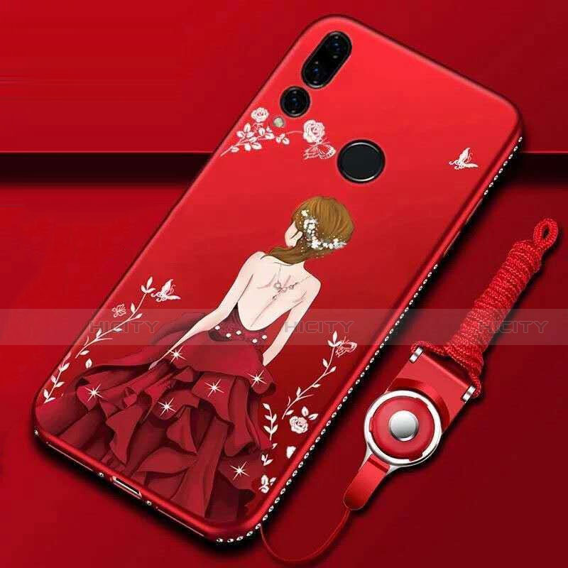 Funda Silicona Gel Goma Vestido de Novia Carcasa K01 para Huawei Honor 20 Lite