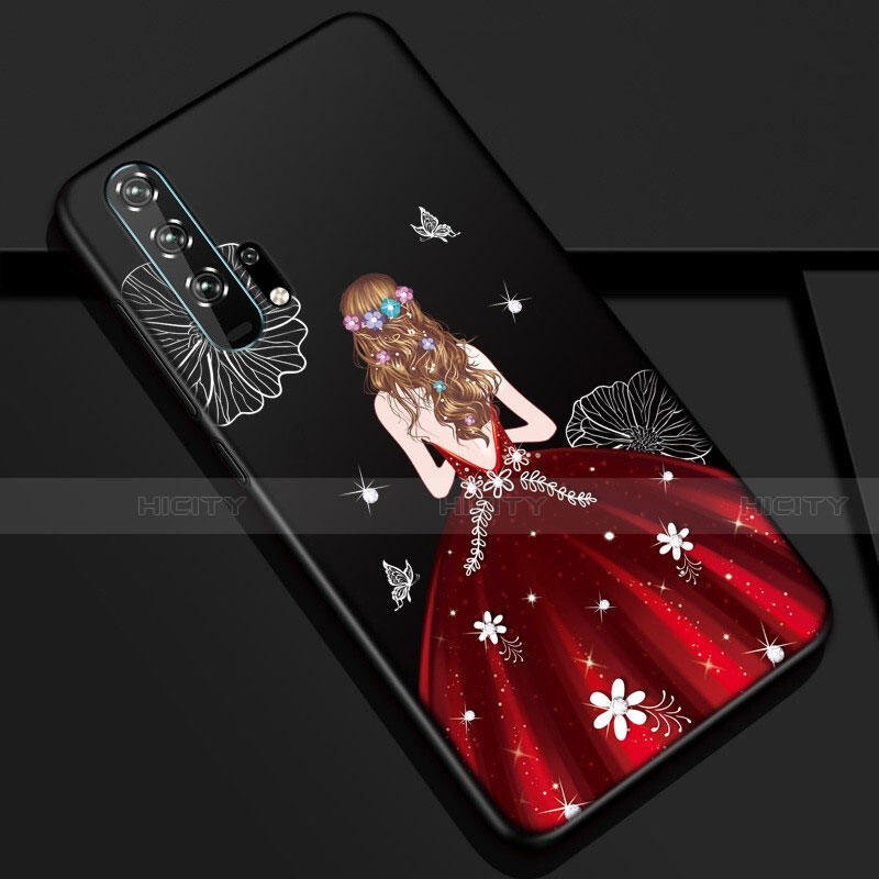 Funda Silicona Gel Goma Vestido de Novia Carcasa K01 para Huawei Honor 20 Pro