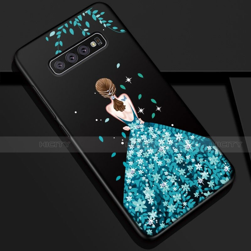 Funda Silicona Gel Goma Vestido de Novia Carcasa K01 para Samsung Galaxy S10 5G