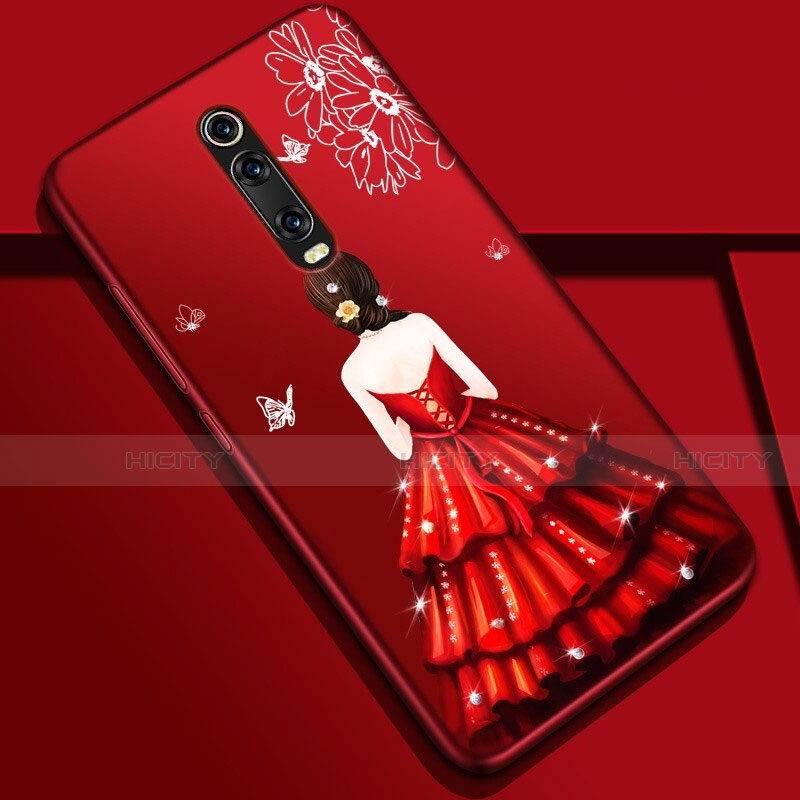 Funda Silicona Gel Goma Vestido de Novia Carcasa K01 para Xiaomi Mi 9T