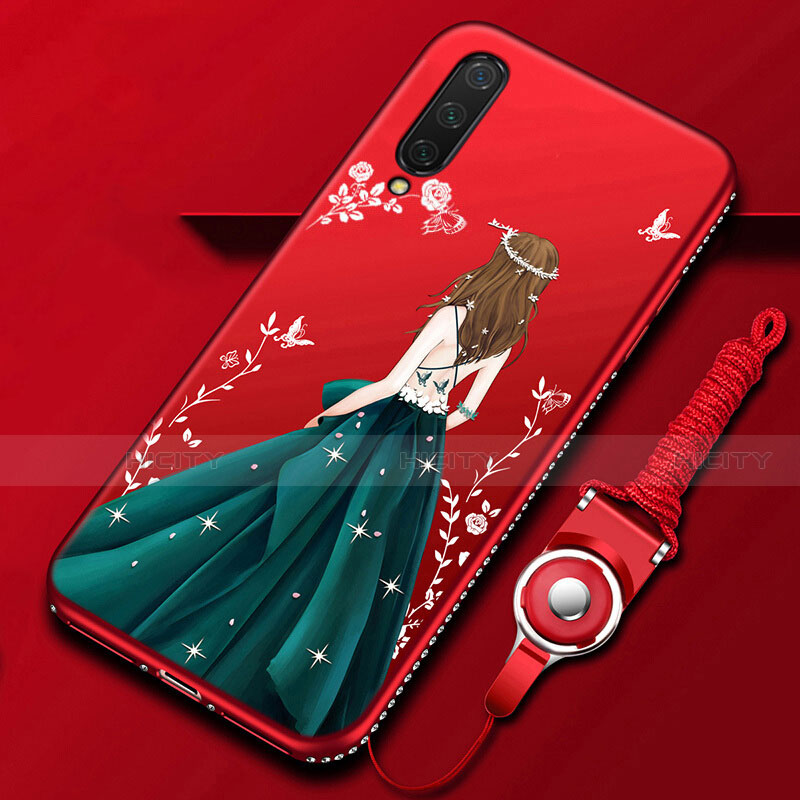 Funda Silicona Gel Goma Vestido de Novia Carcasa K01 para Xiaomi Mi A3 Multicolor