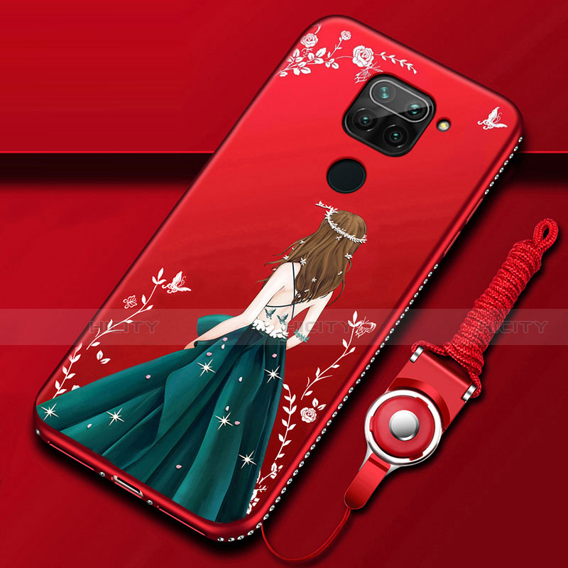 Funda Silicona Gel Goma Vestido de Novia Carcasa K01 para Xiaomi Redmi 10X 4G