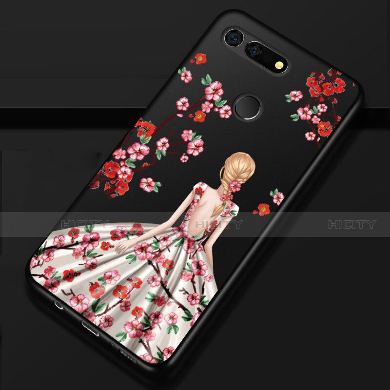 Funda Silicona Gel Goma Vestido de Novia Carcasa K02 para Huawei Honor View 20