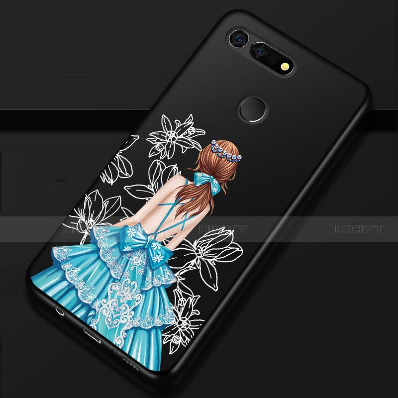 Funda Silicona Gel Goma Vestido de Novia Carcasa K02 para Huawei Honor View 20