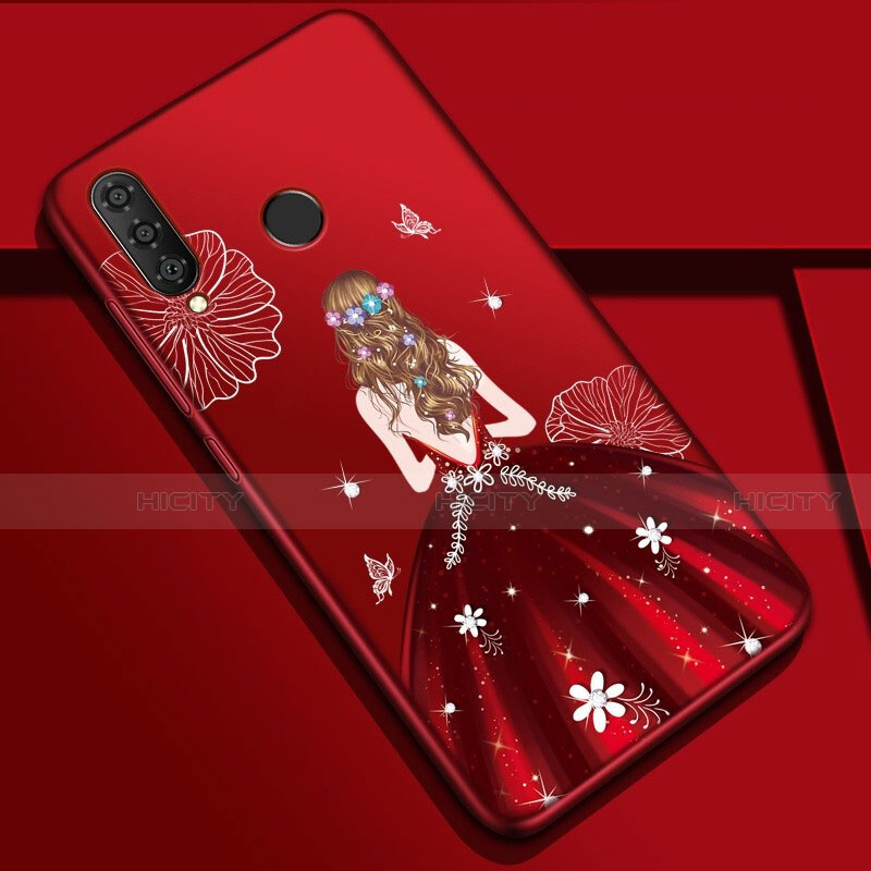 Funda Silicona Gel Goma Vestido de Novia Carcasa K03 para Huawei P30 Lite