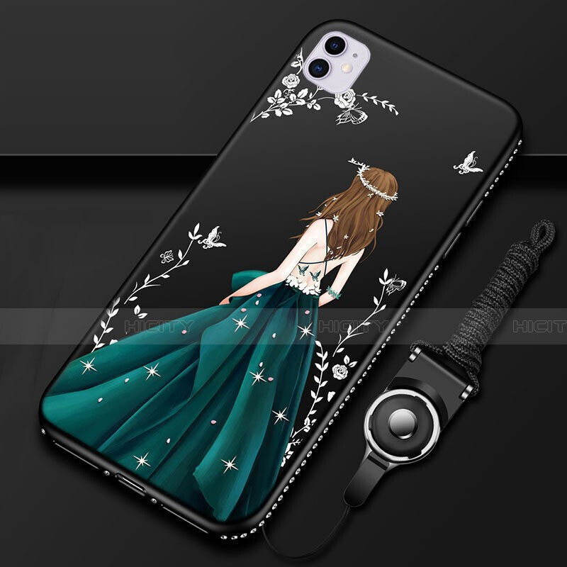 Funda Silicona Gel Goma Vestido de Novia Carcasa M01 para Apple iPhone 11