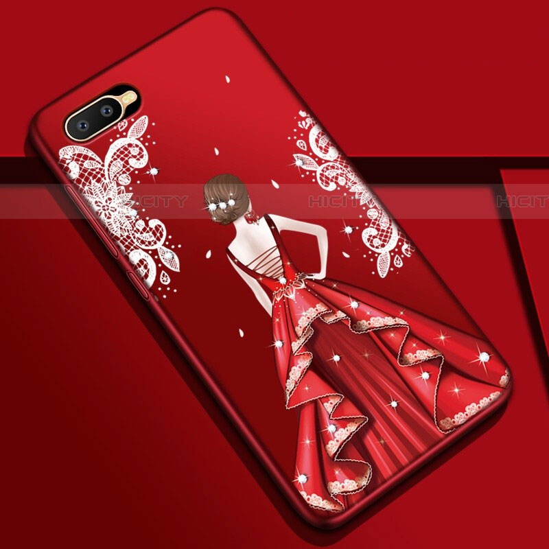 Funda Silicona Gel Goma Vestido de Novia Carcasa M04 para Oppo RX17 Neo