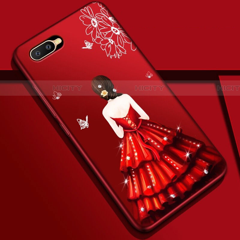 Funda Silicona Gel Goma Vestido de Novia Carcasa M04 para Oppo RX17 Neo