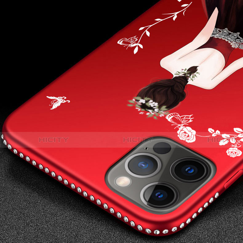 Funda Silicona Gel Goma Vestido de Novia Carcasa para Apple iPhone 12 Pro Max
