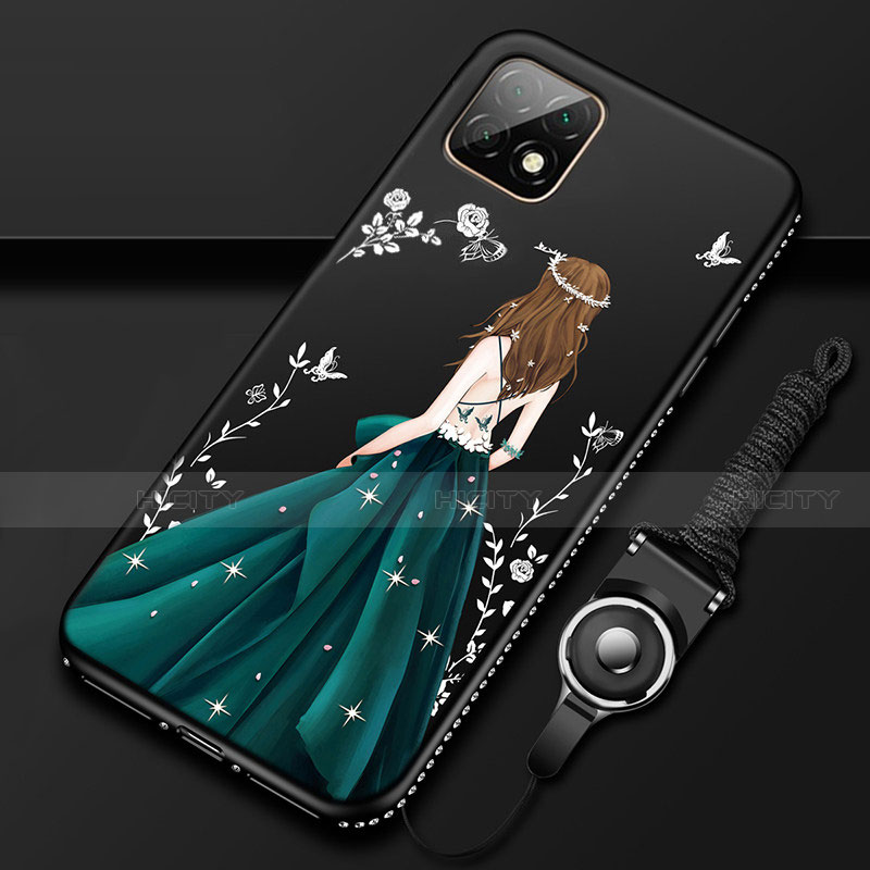 Funda Silicona Gel Goma Vestido de Novia Carcasa para Huawei Enjoy 20 5G