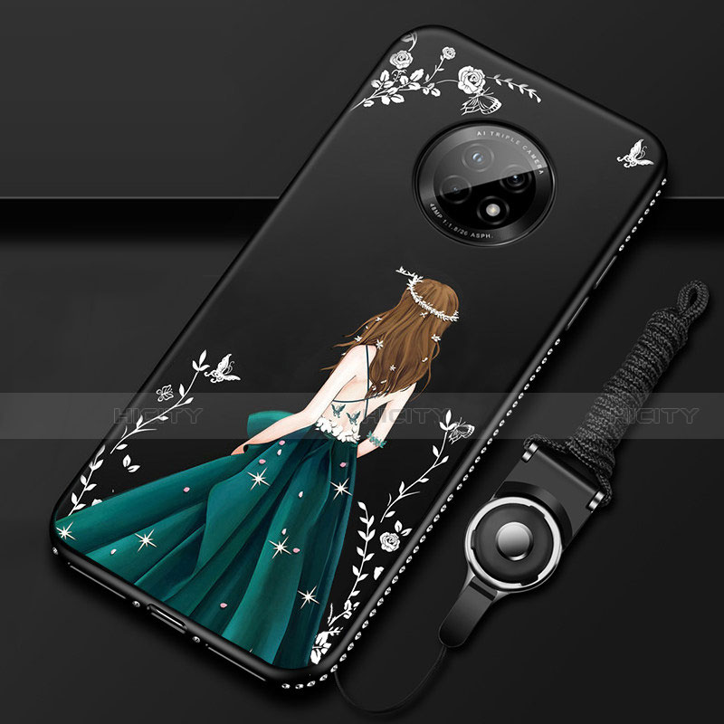 Funda Silicona Gel Goma Vestido de Novia Carcasa para Huawei Enjoy 20 Plus 5G