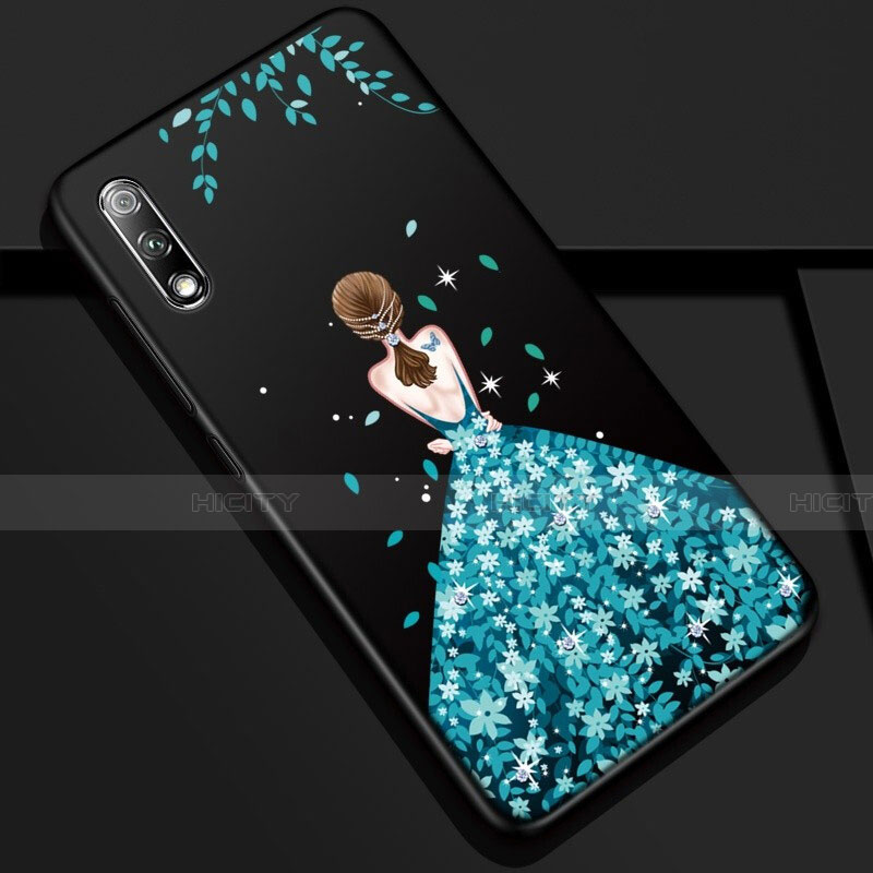 Funda Silicona Gel Goma Vestido de Novia Carcasa para Huawei Honor 9X