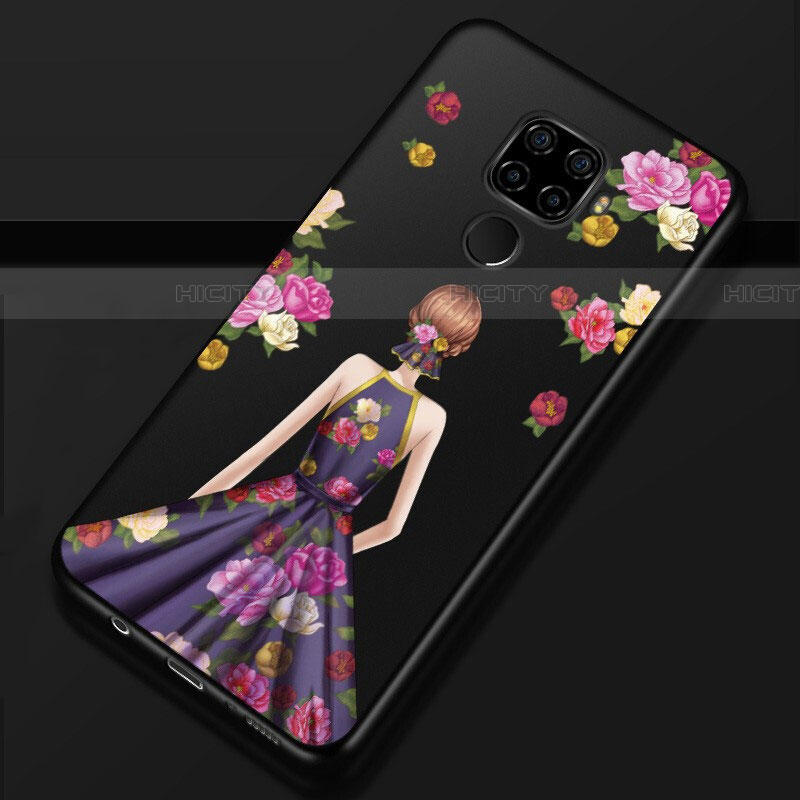 Funda Silicona Gel Goma Vestido de Novia Carcasa para Huawei Mate 30 Lite