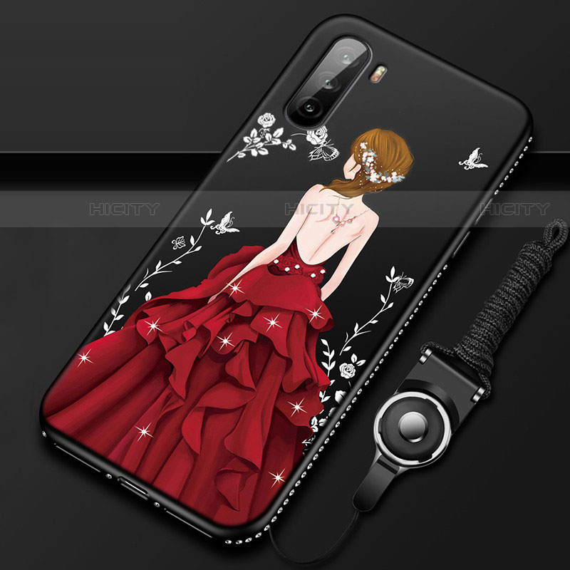 Funda Silicona Gel Goma Vestido de Novia Carcasa para Huawei Mate 40 Lite 5G