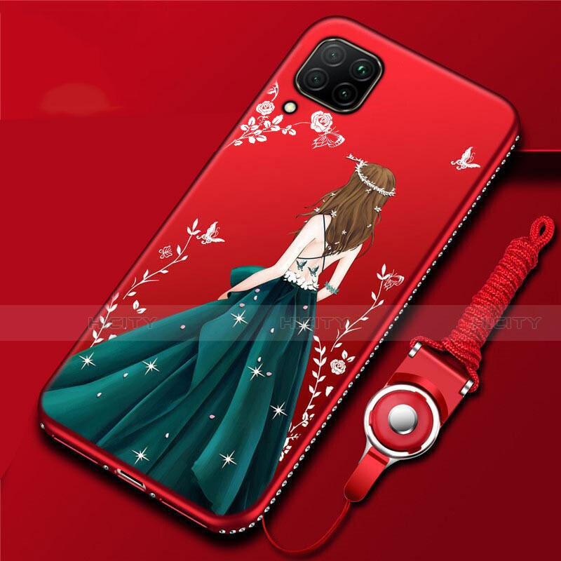 Funda Silicona Gel Goma Vestido de Novia Carcasa para Huawei P40 Lite Multicolor