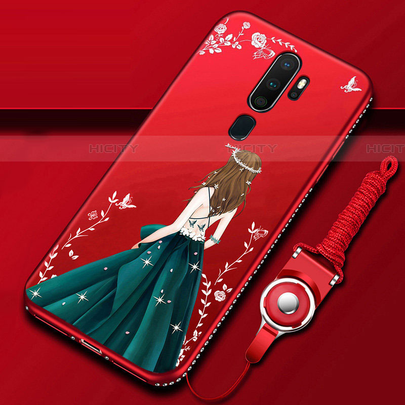 Funda Silicona Gel Goma Vestido de Novia Carcasa para Oppo A11X