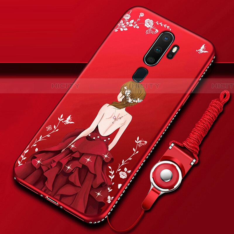 Funda Silicona Gel Goma Vestido de Novia Carcasa para Oppo A9 (2020)