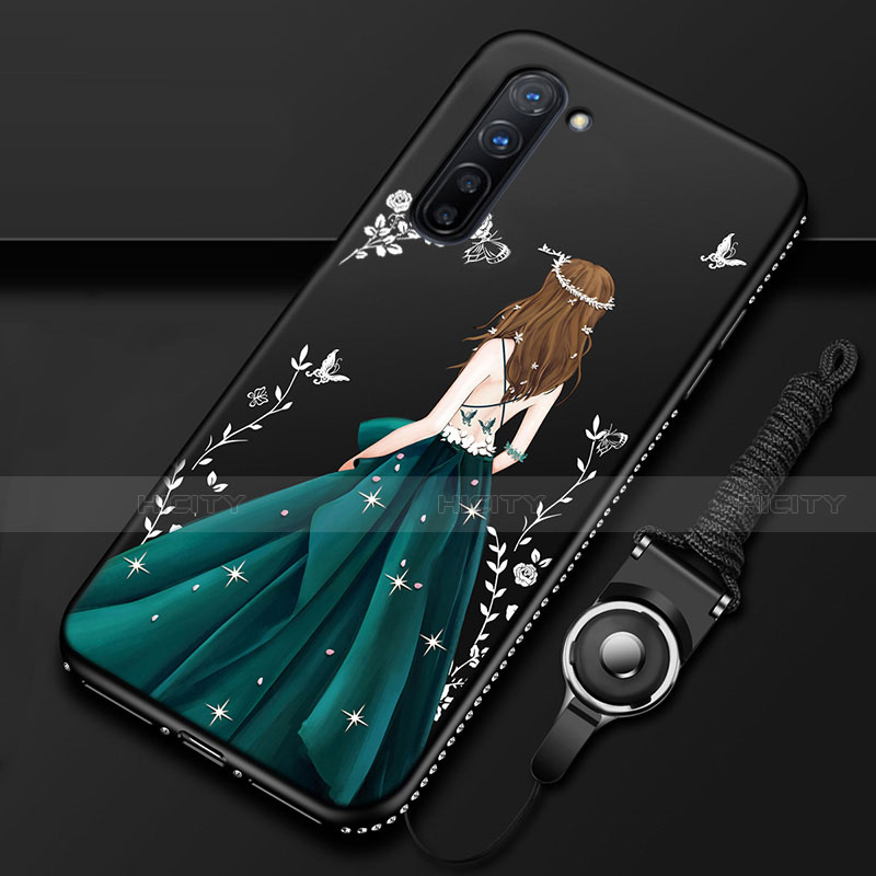 Funda Silicona Gel Goma Vestido de Novia Carcasa para Oppo F15