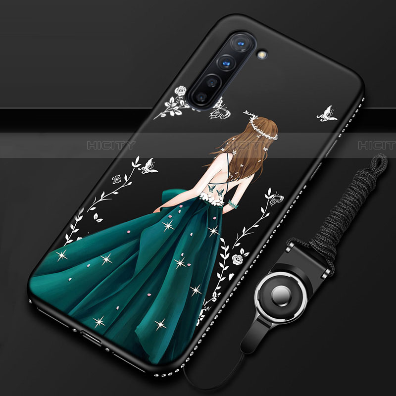 Funda Silicona Gel Goma Vestido de Novia Carcasa para Oppo Find X2 Lite