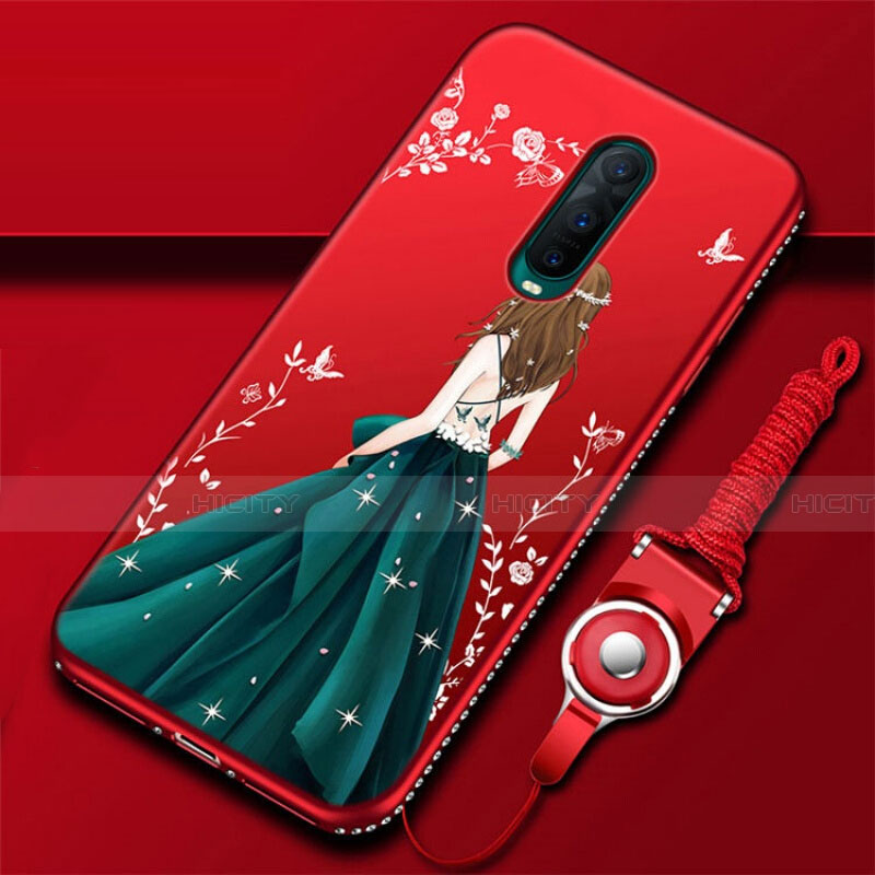 Funda Silicona Gel Goma Vestido de Novia Carcasa para Oppo R17 Pro