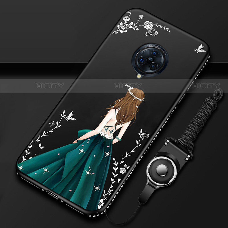 Funda Silicona Gel Goma Vestido de Novia Carcasa para Vivo Nex 3