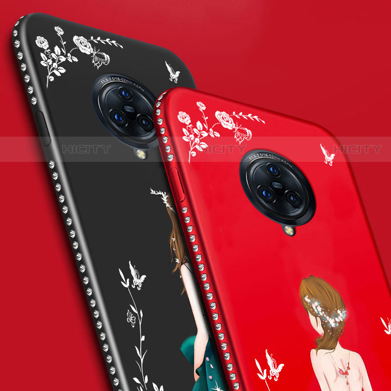 Funda Silicona Gel Goma Vestido de Novia Carcasa para Vivo Nex 3S