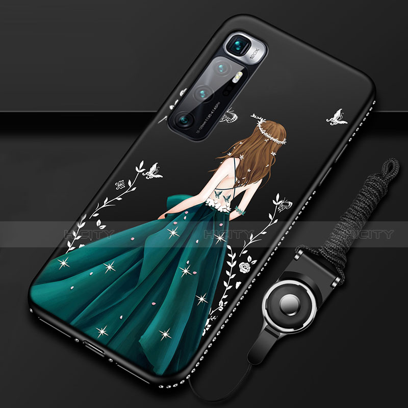 Funda Silicona Gel Goma Vestido de Novia Carcasa para Xiaomi Mi 10 Ultra