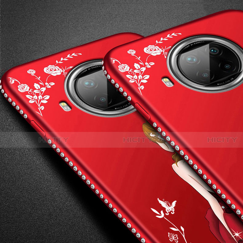 Funda Silicona Gel Goma Vestido de Novia Carcasa para Xiaomi Mi 10T Lite 5G
