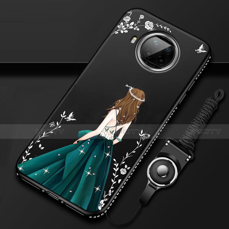 Funda Silicona Gel Goma Vestido de Novia Carcasa para Xiaomi Mi 10T Lite 5G