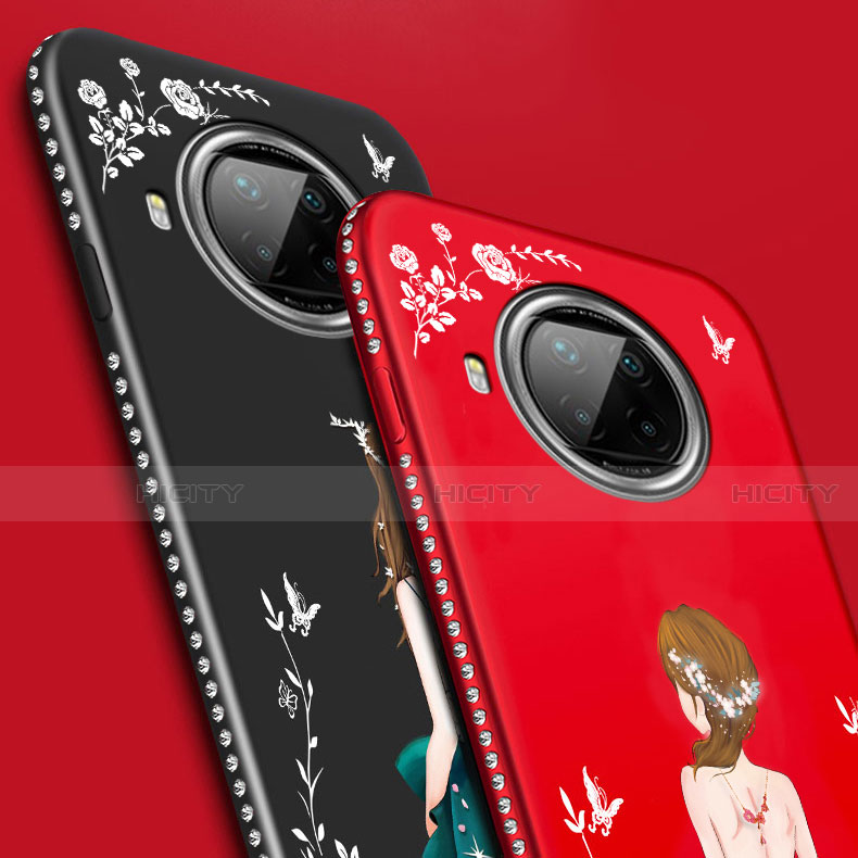 Funda Silicona Gel Goma Vestido de Novia Carcasa para Xiaomi Mi 10T Lite 5G